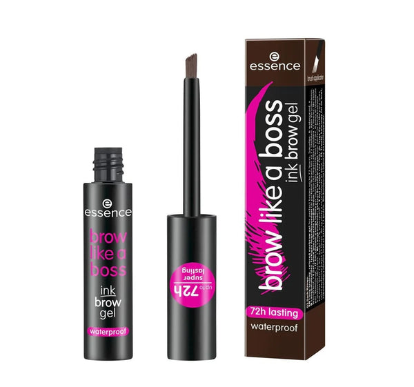 ESSENCE BROW LIKE A BOSS INK BROW GEL 03  DARK BROWN